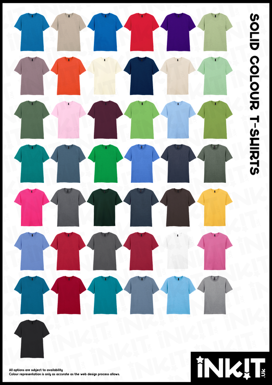 Custom Printed T-shirts - Adult