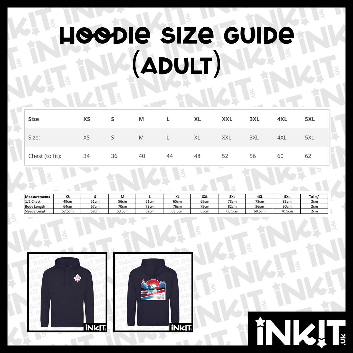 Ormskirk Gang Show Adult Volunteer Hoodie