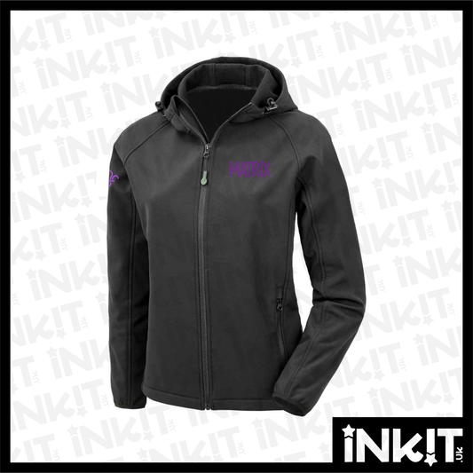 Matrix Hooded Ladies Softshell Jacket