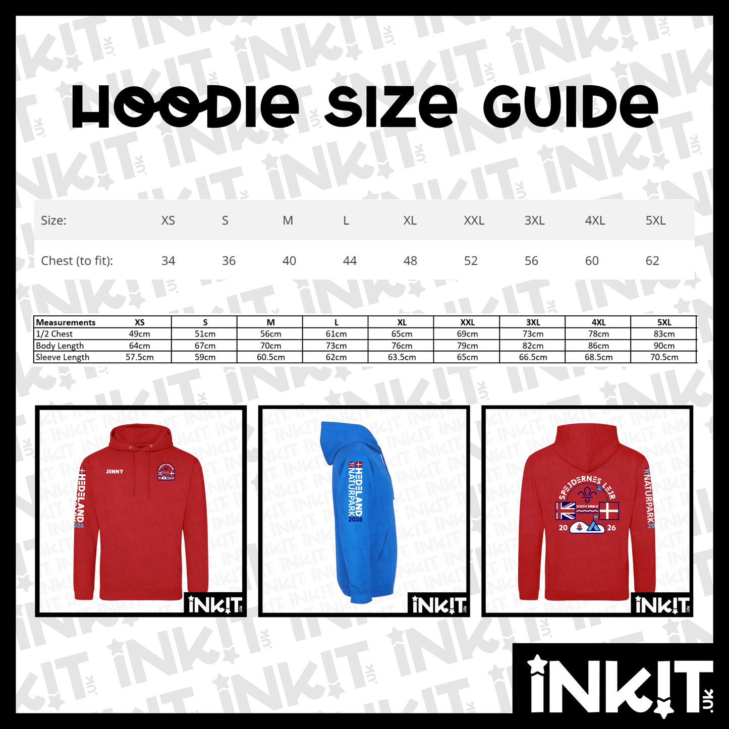 Denmark Jamboree Hoodie - Blue