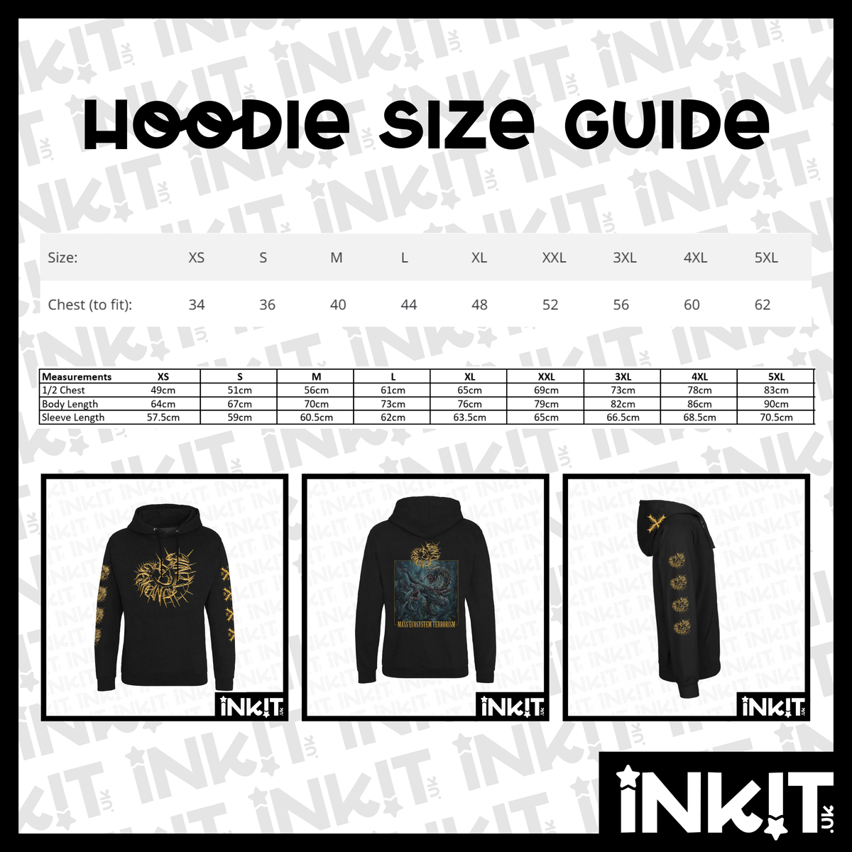 Sisyphean Akinesia Band Hoodie
