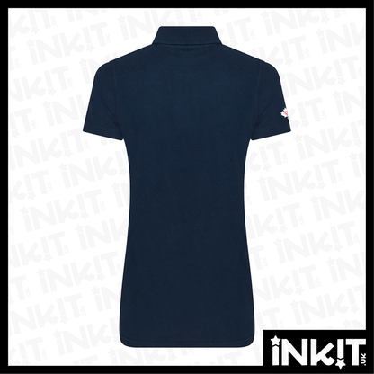 Red Rose Canada Adult Polo Shirt - Ladies Fit