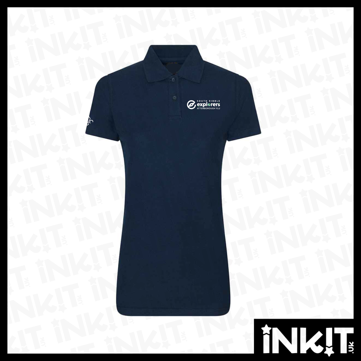 Attenborough Young Leader Unit Polo Shirt - Ladies Fit