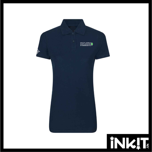 Attenborough Young Leader Unit Polo Shirt - Ladies Fit