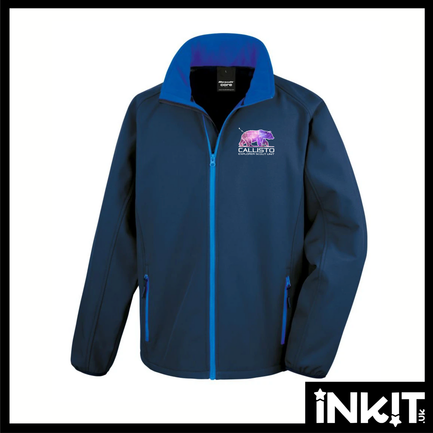 Callisto Explorer Unit Contrast Softshell Jacket - Unisex