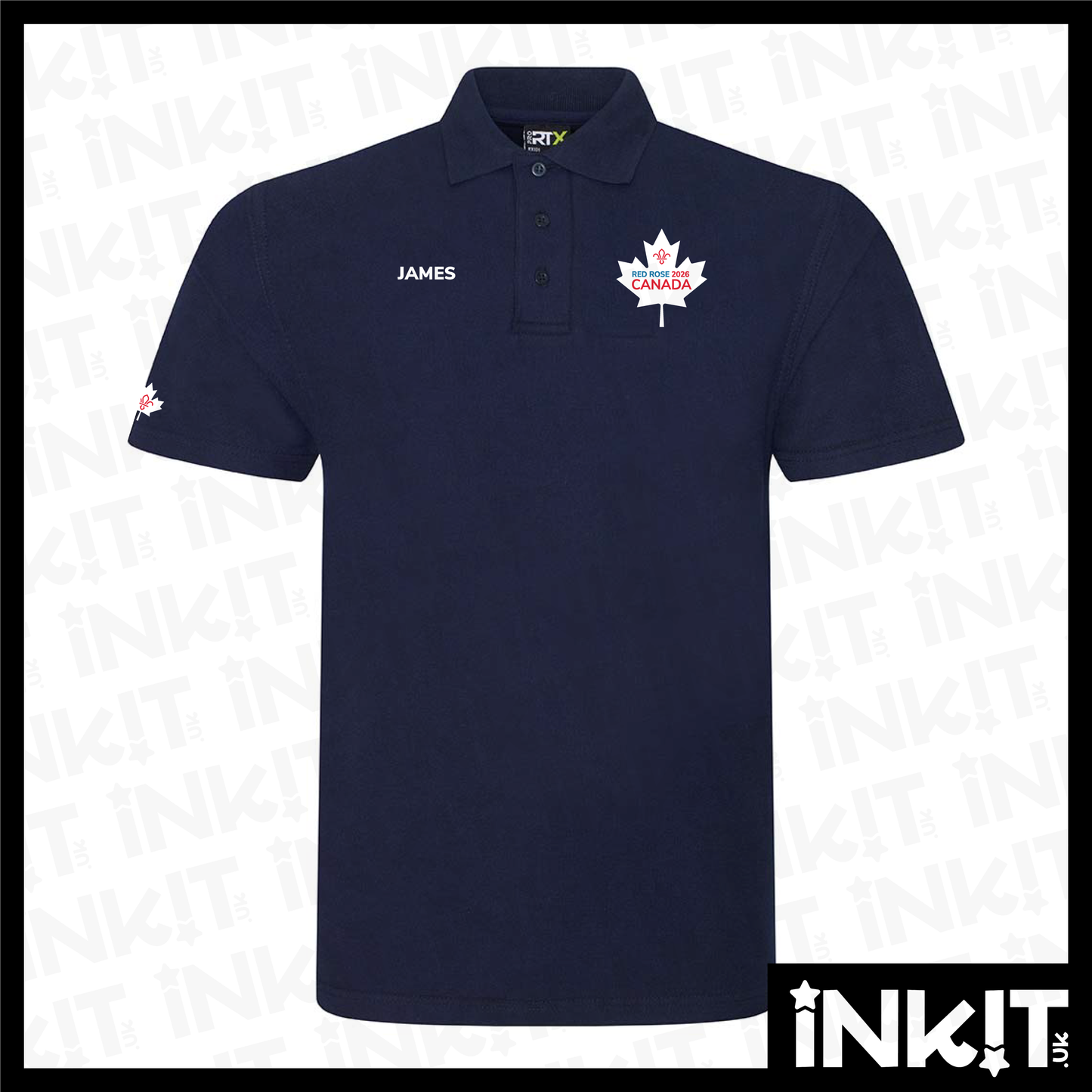 Red Rose 2026 Adult Polo Shirt - Unisex