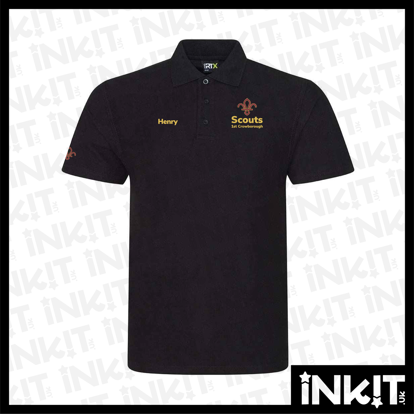 1st Crowborough Polo Shirt - Unisex Fit