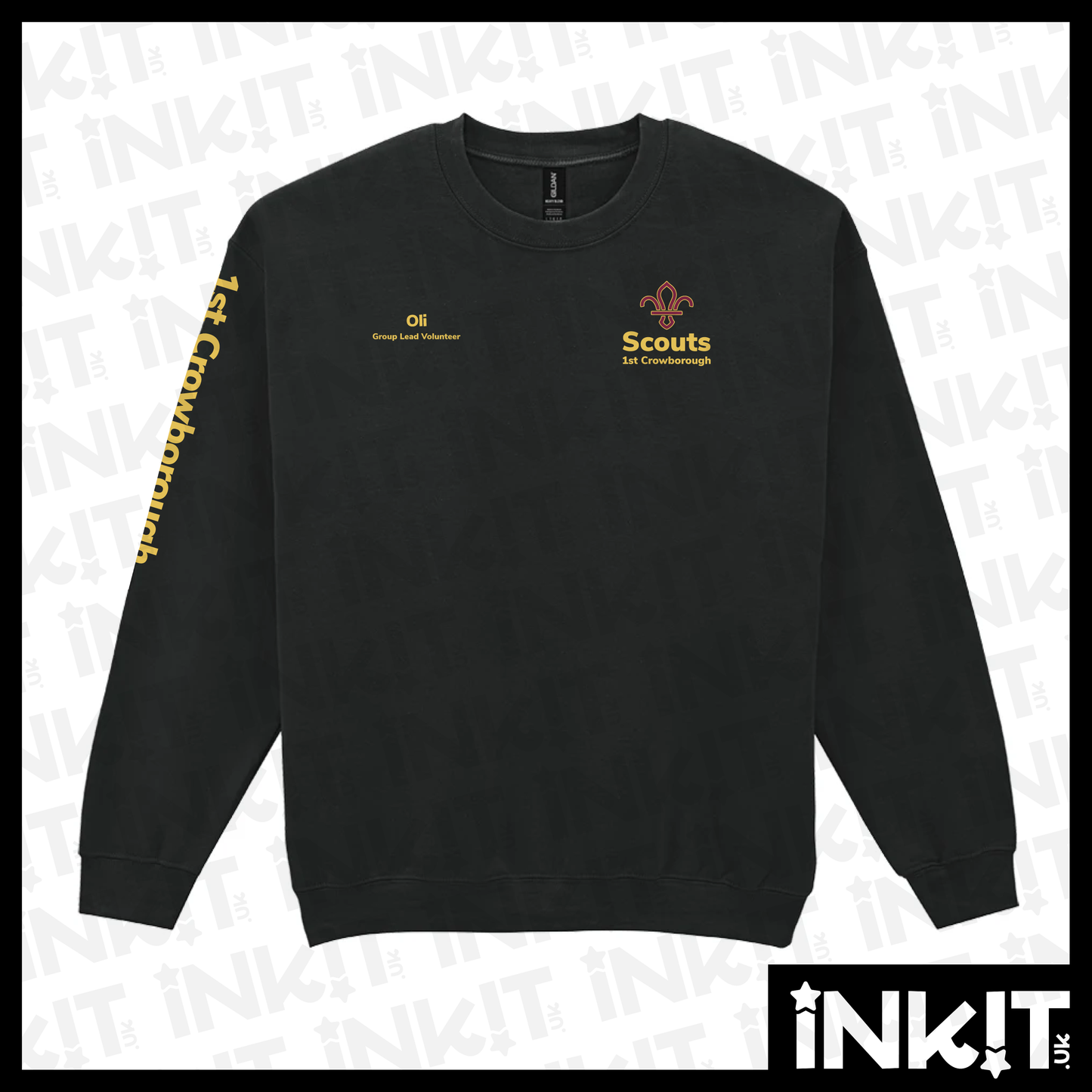 1st Crowborough Scout Group Leader Sweatshirt