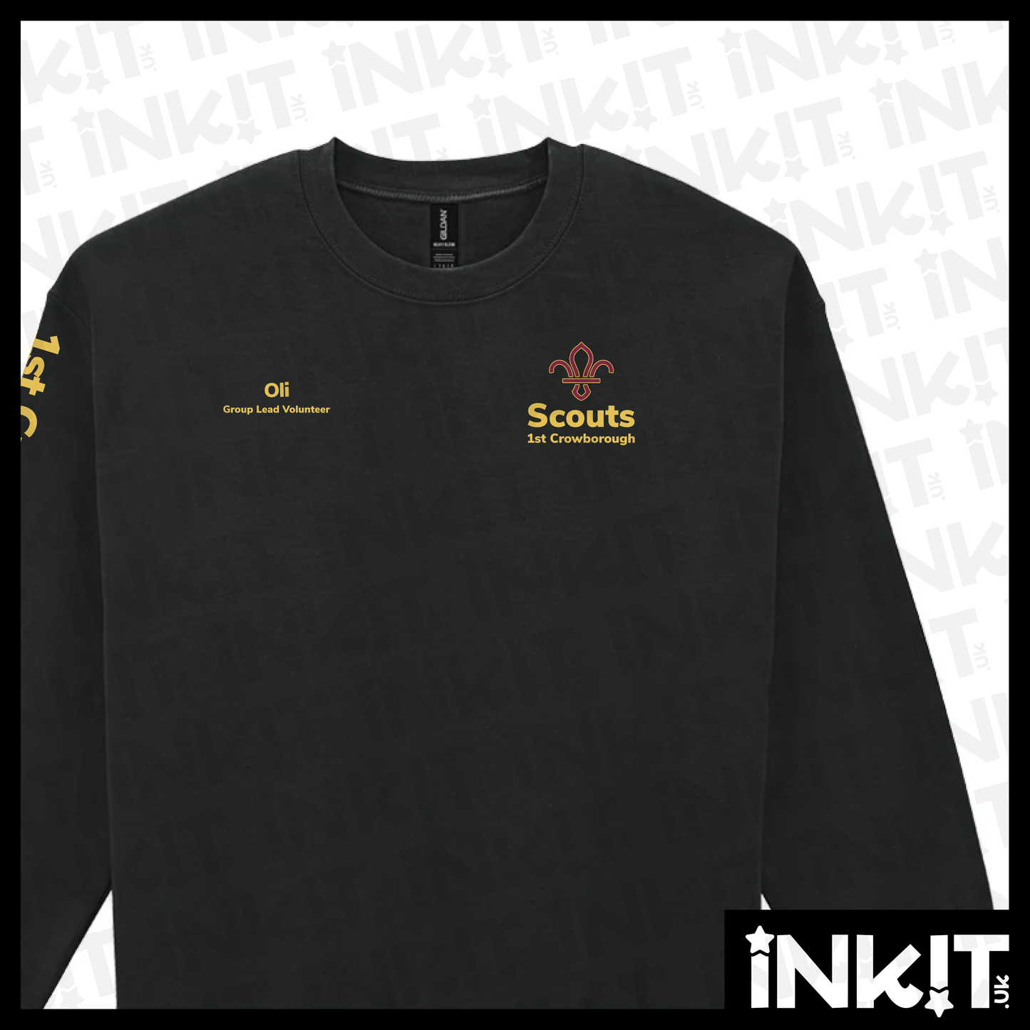 1st Crowborough Scout Group Leader Sweatshirt