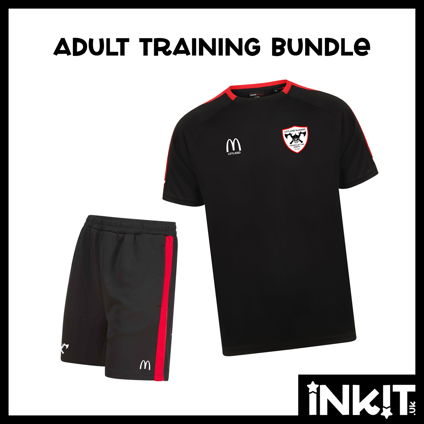 Leyland Raiders Training Kit Adult Bundle