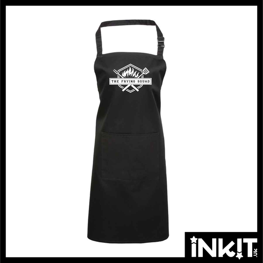 Custom Printed Full Apron With Pocket
