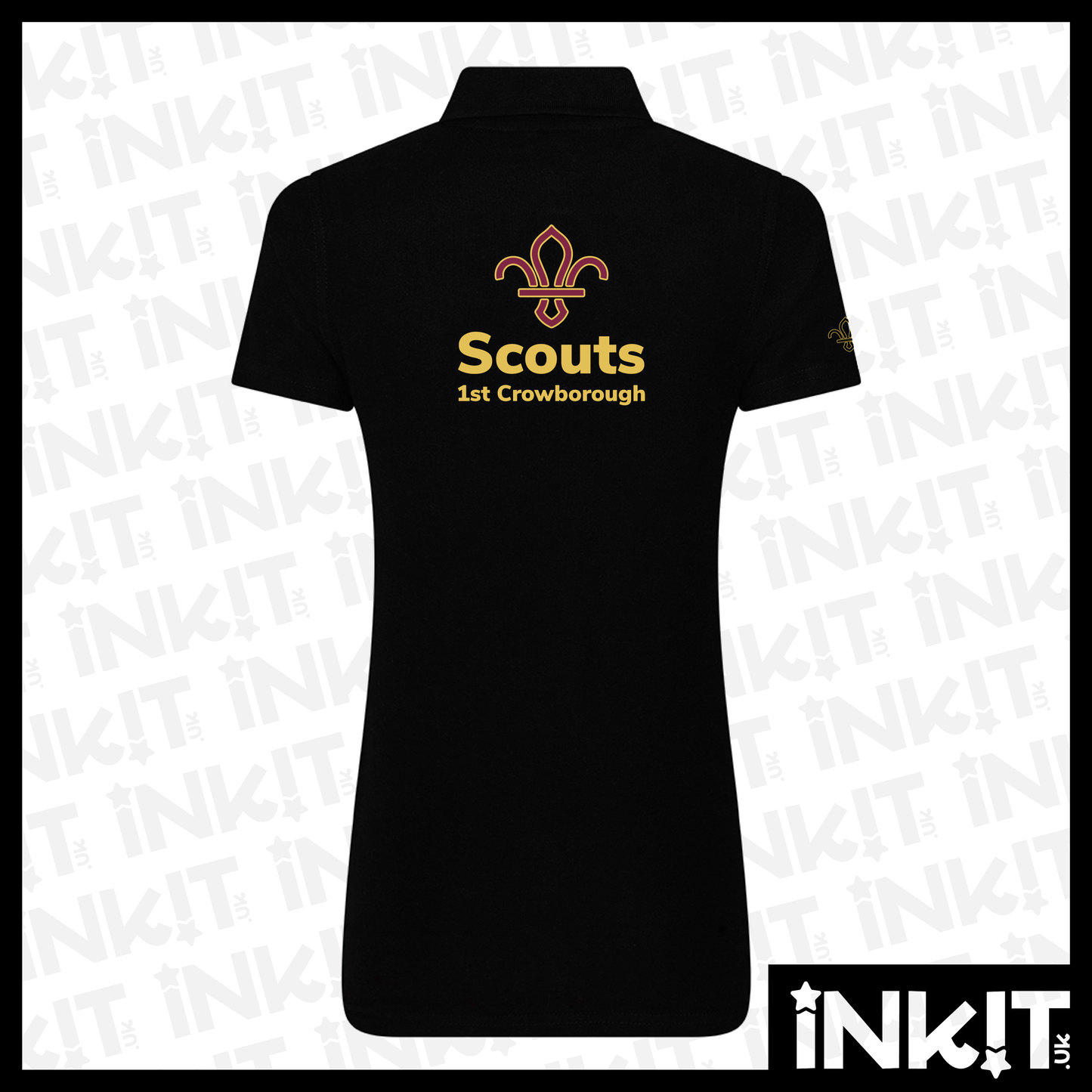 1st Crowborough Polo Shirt - Ladies Fit