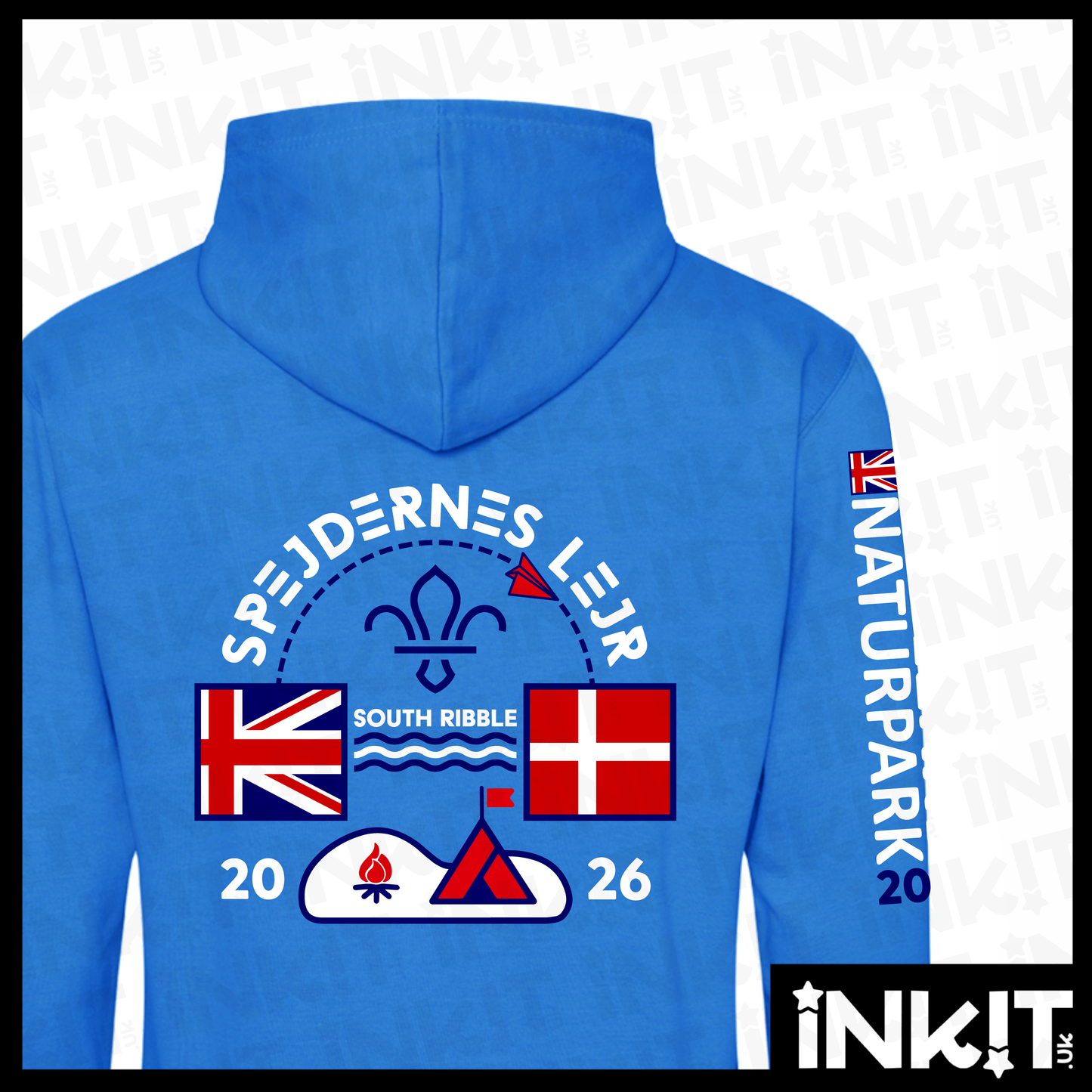 Denmark Jamboree Hoodie - Blue