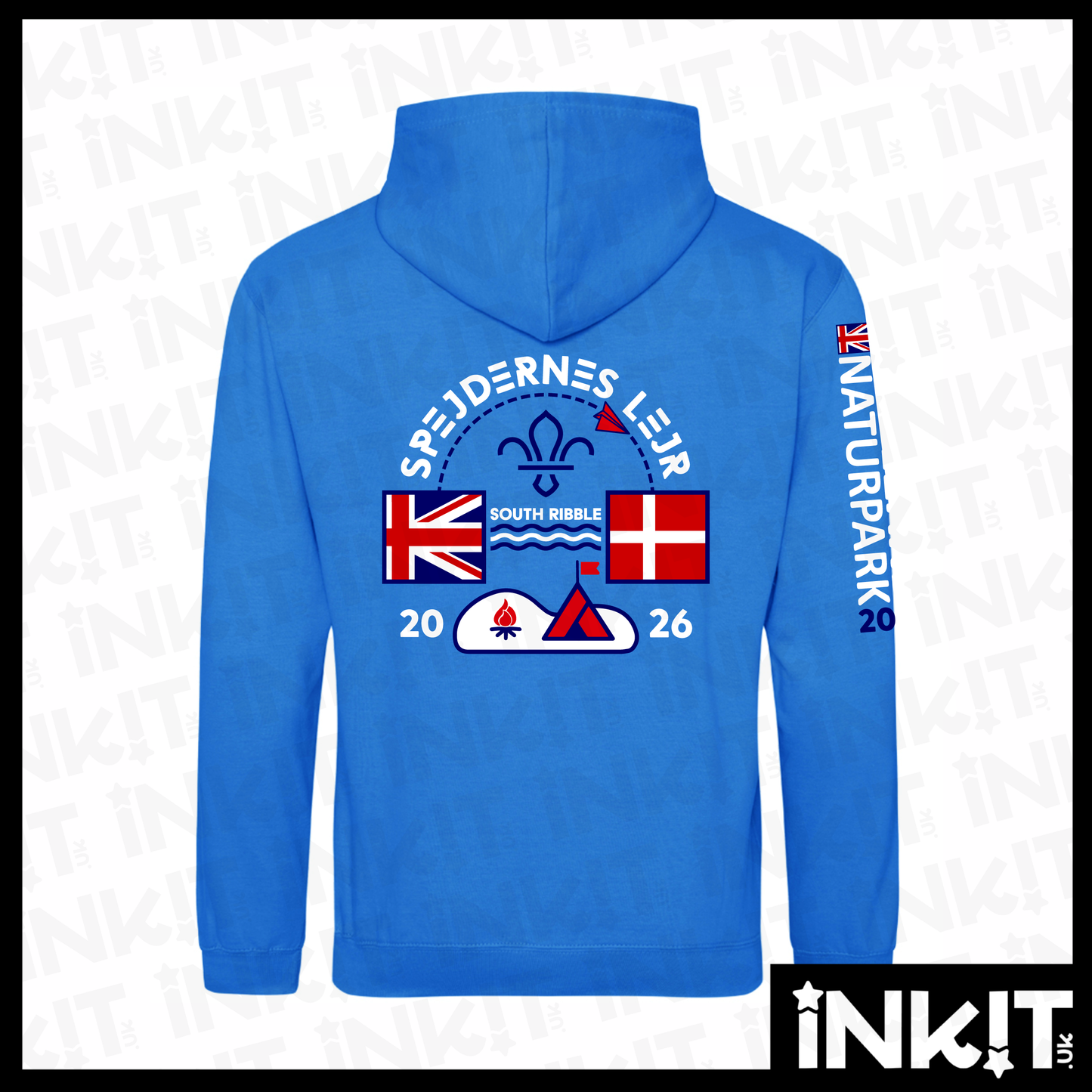 Denmark Jamboree Hoodie - Blue