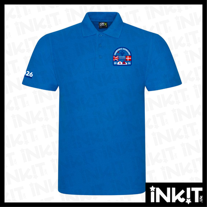 Denmark Jamboree Polo Shirt Blue - Unisex Fit