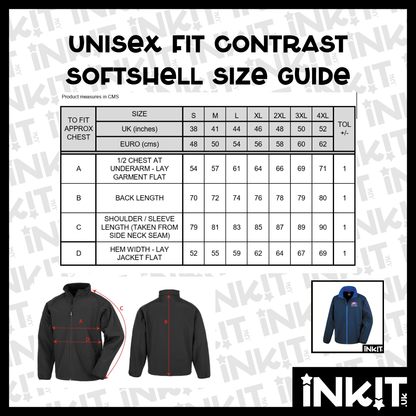 Callisto Explorer Unit Contrast Softshell Jacket - Unisex