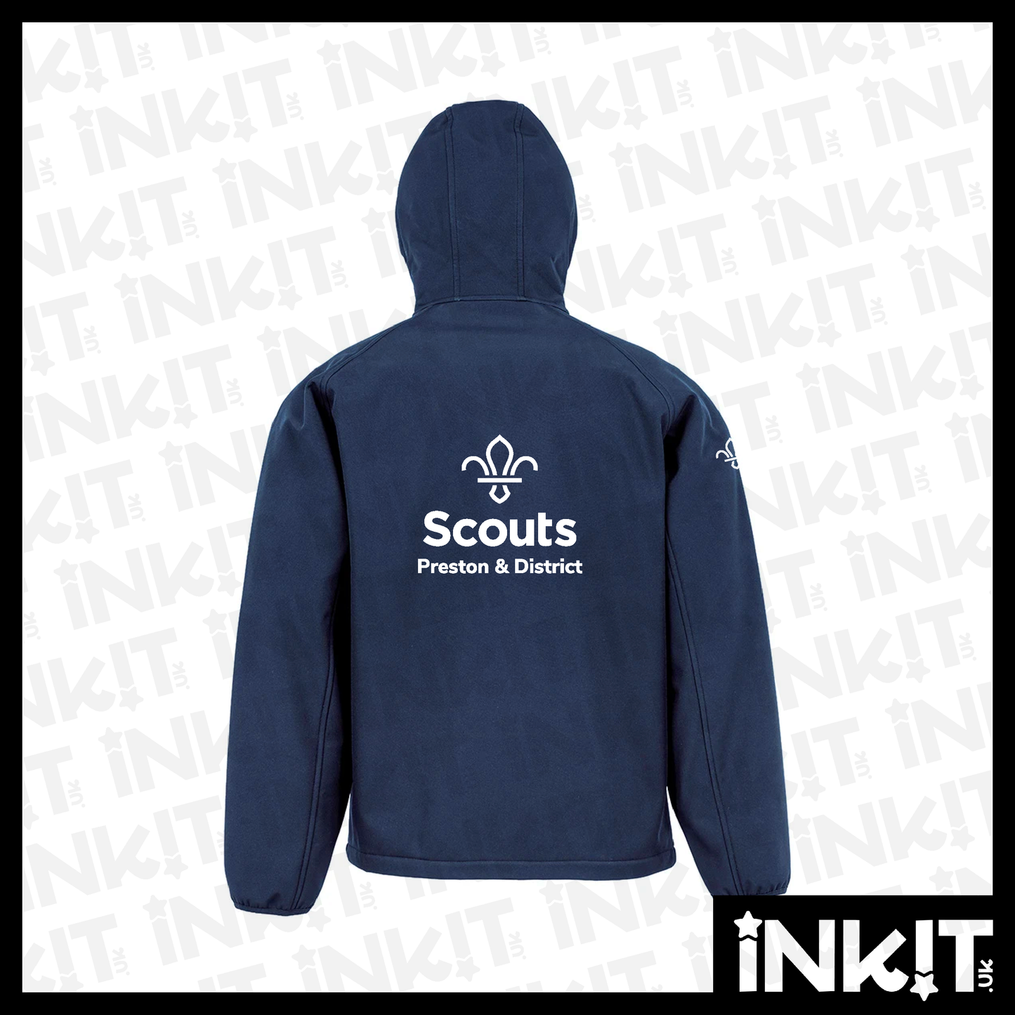 Preston & District Hooded Softshell Jacket - Unisex