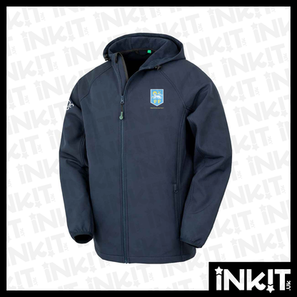 Preston & District Hooded Softshell Jacket - Unisex
