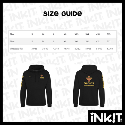 1st Crowborough Scout Group Leader Hoodie