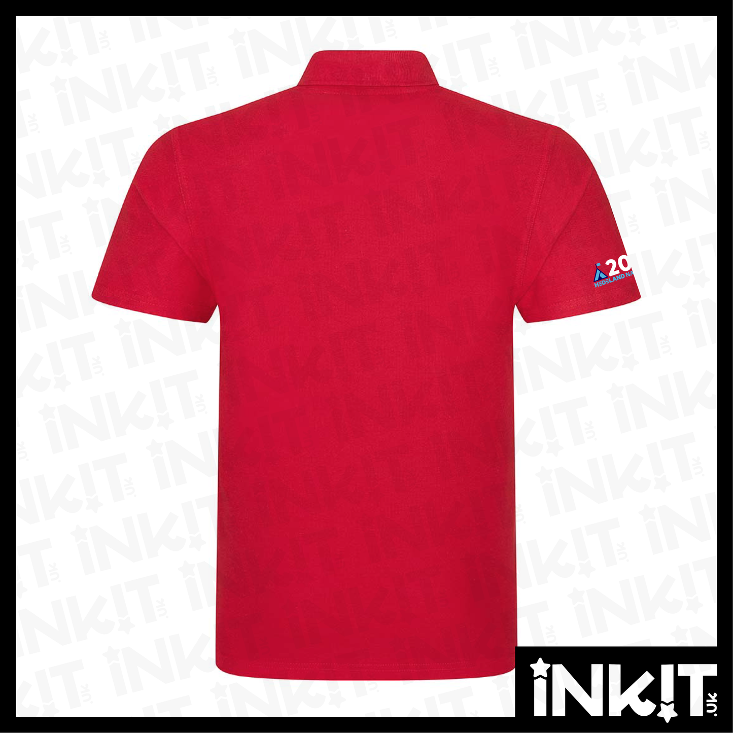 Denmark Jamboree Polo Shirt Red - Unisex Fit