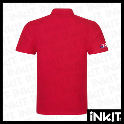 Denmark Jamboree Polo Shirt Red - Unisex Fit