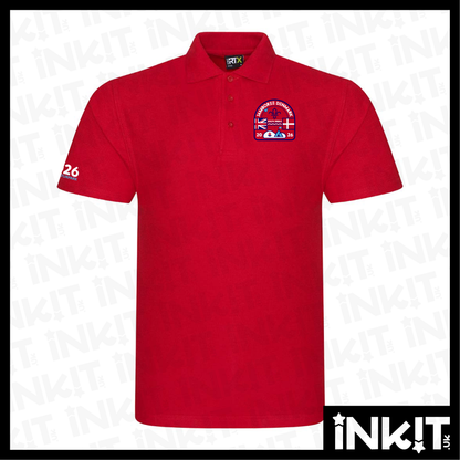 Denmark Jamboree Polo Shirt Red - Unisex Fit