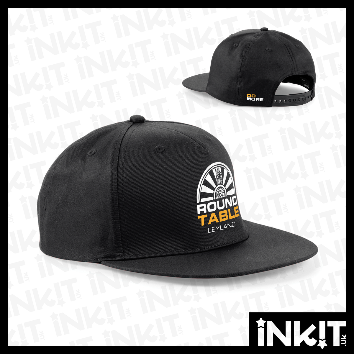 Leyland Round Table Flat Peak Snapback Cap
