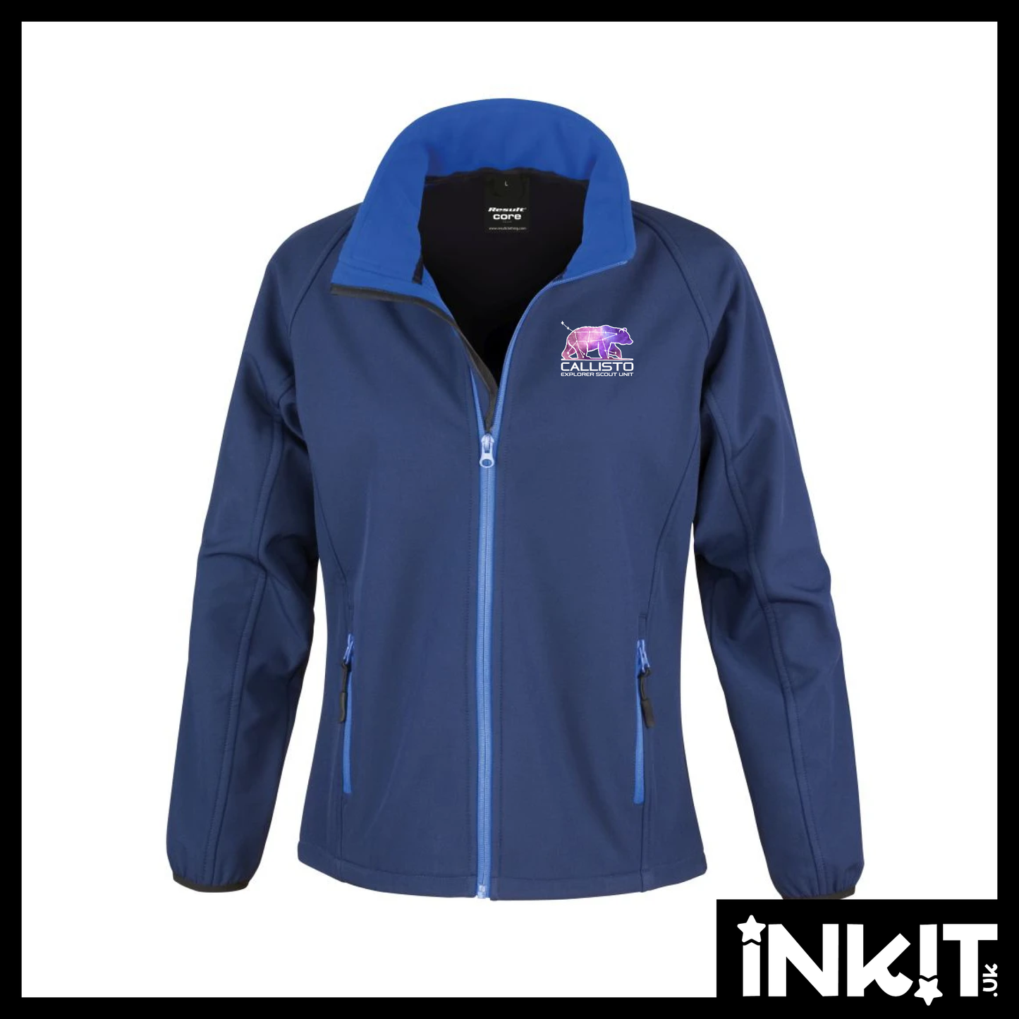 Callisto Explorer Unit Contrast Softshell Jacket - Ladies Fit