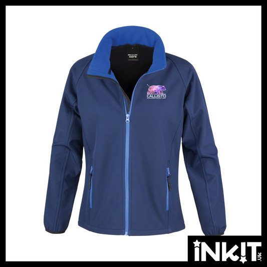 Callisto Explorer Unit Contrast Softshell Jacket - Ladies Fit