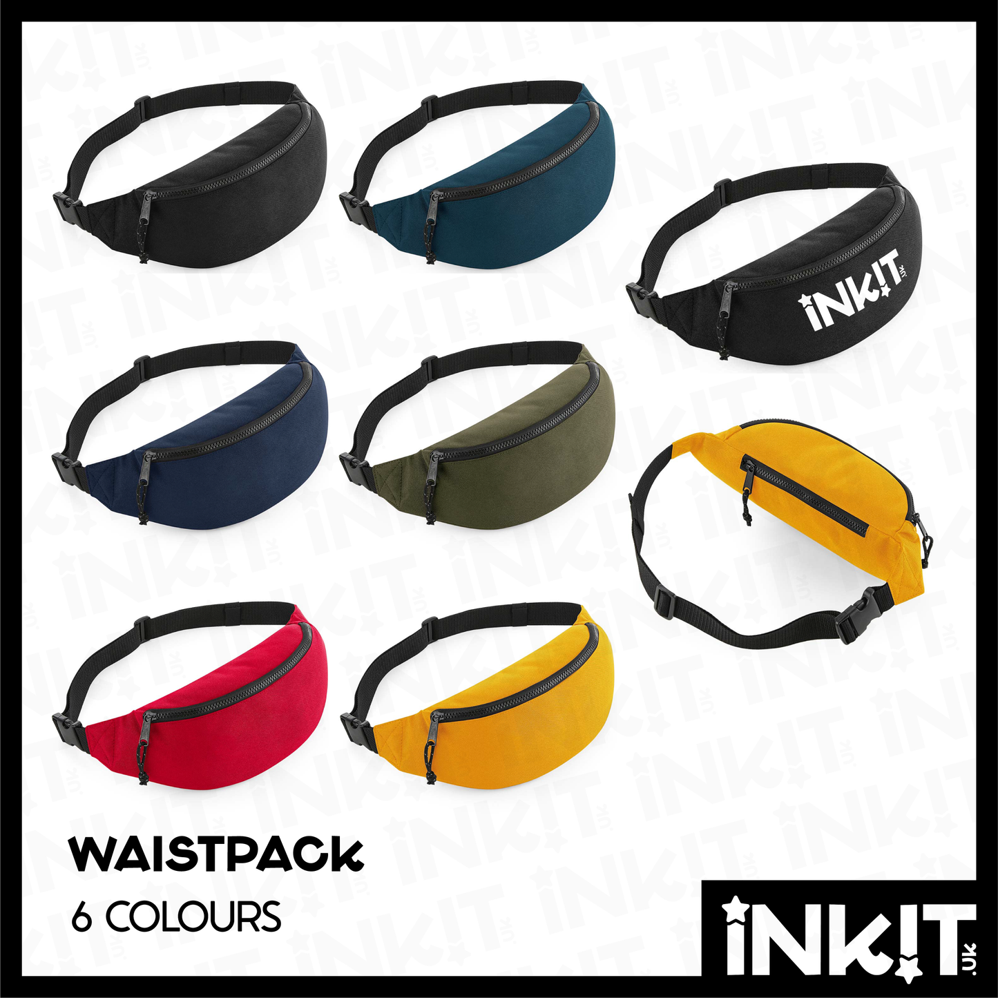 Custom Printed Waistpack / Bumbag