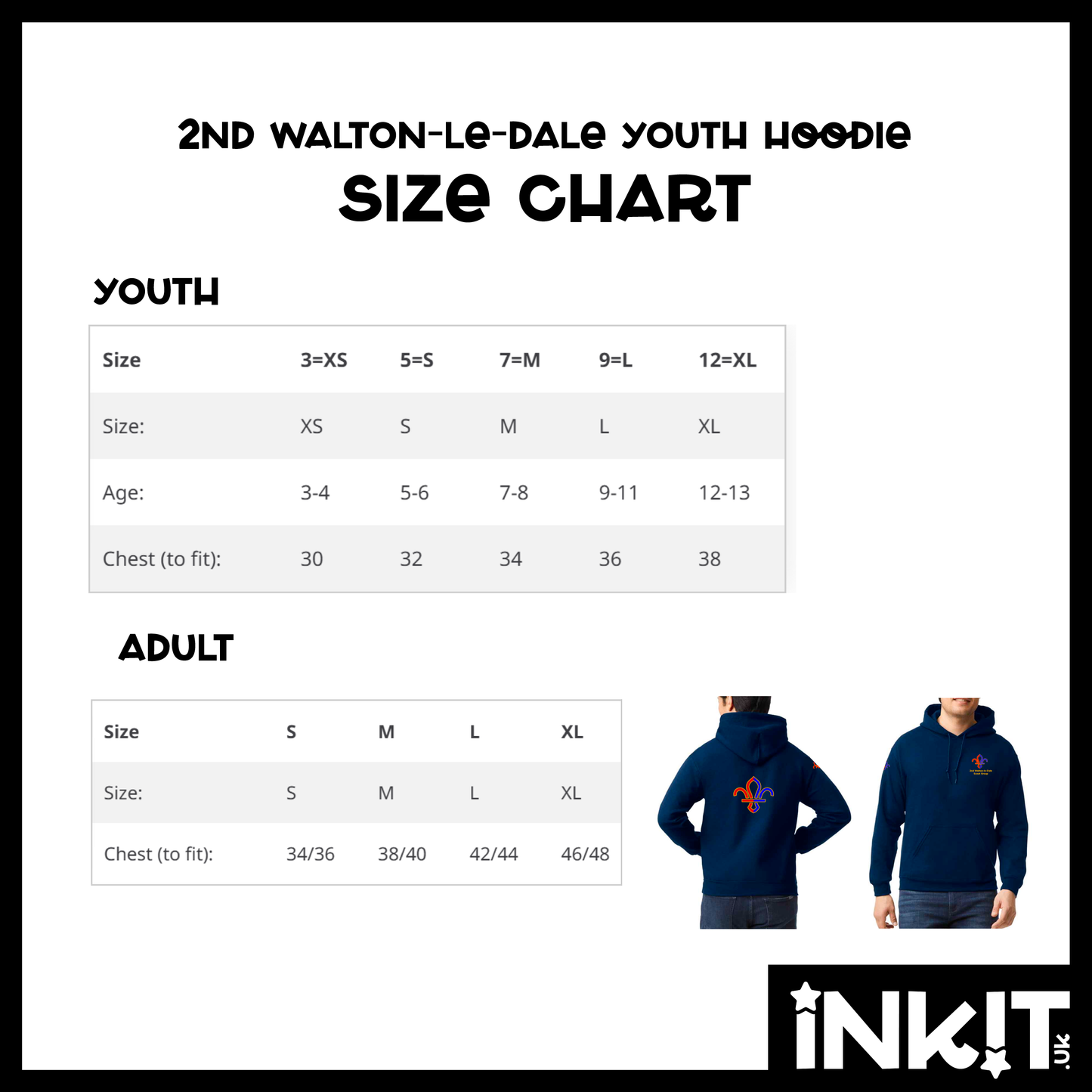 2nd Walton-le-Dale Youth Group Hoodie