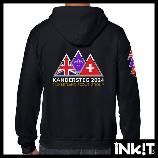 Trip Zip Up Hoodie